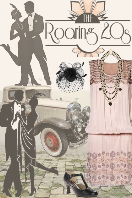 The Roaring 20s!- Modna kombinacija