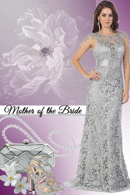 Mother of the Bride Gown!- combinação de moda