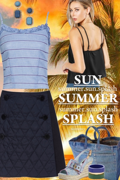 Sun Summer Splash!- Fashion set