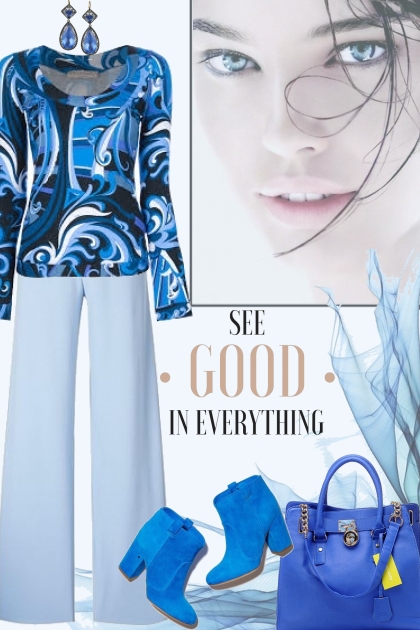 See The Good In Everything!- Combinaciónde moda