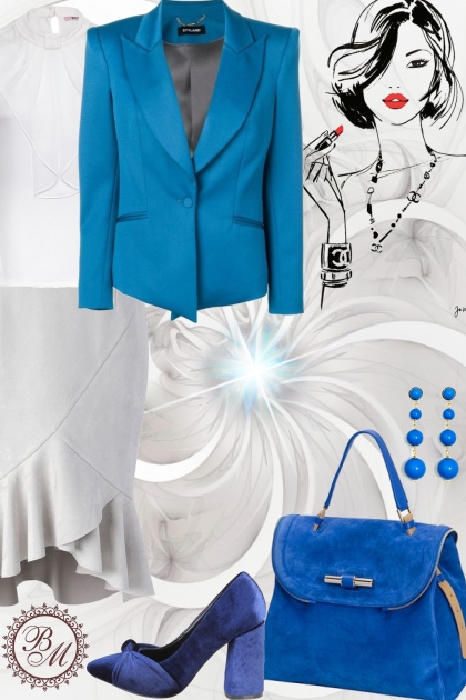 Energize Your Work Wardrobe!- combinação de moda