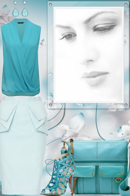 Turquoise Is Always On Trend!- Fashion set