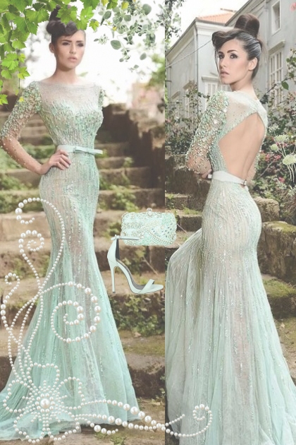 Rami Salamoun Haute Couture Gown II!- combinação de moda