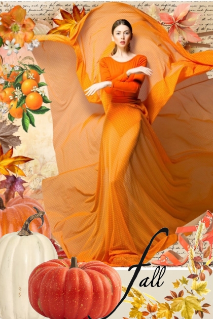 Fall Into Orange!- Combinazione di moda