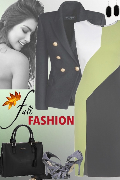Fall Fashion For The Office!- combinação de moda