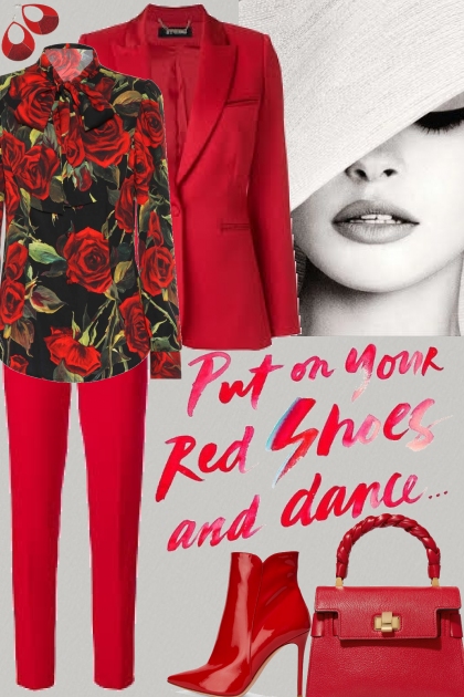 Put On Your Red Shoes & Dance!- Fashion set