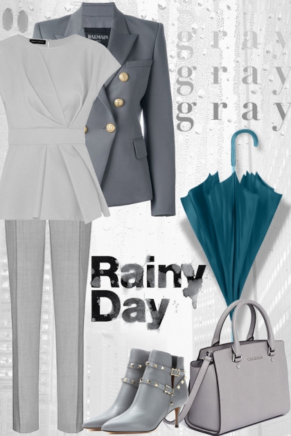 Rain, Rain, Go Away--Come Back Another Day!- Fashion set