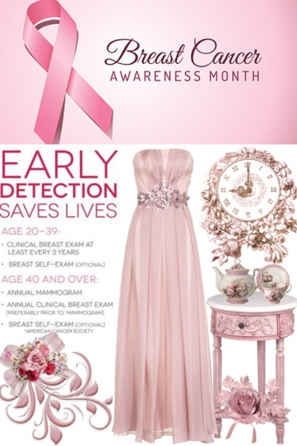 Breast Cancer Awareness Month!- combinação de moda
