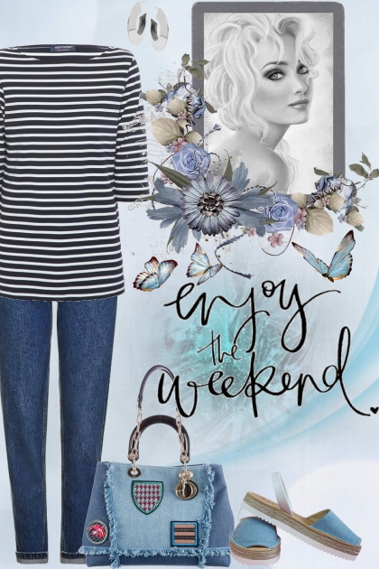 Enjoy The Weekend!- combinação de moda