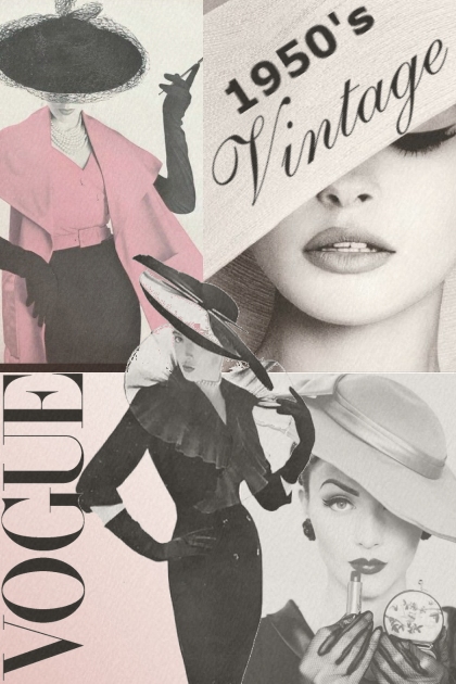 1950's Vintage Glamour!- Combinazione di moda
