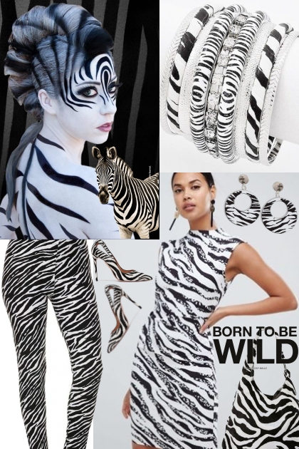 Go Wild With Zebra Prints!- Combinaciónde moda