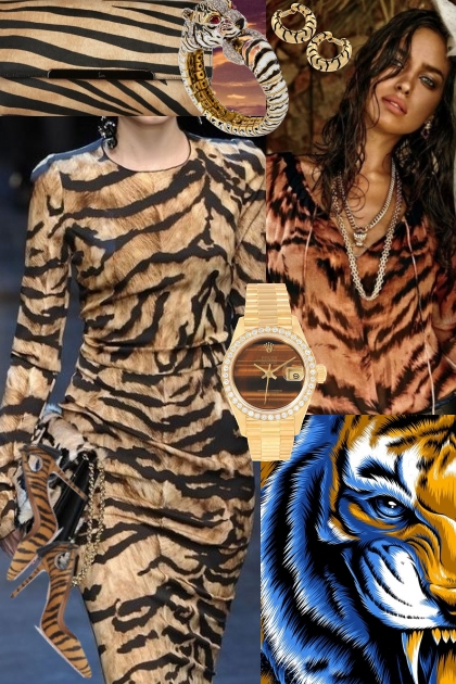 Let Your Inner Tiger Out!- Fashion set