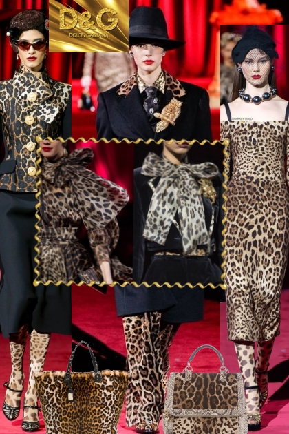 Dolce & Gabbana RTW Animal Prints!- Modekombination