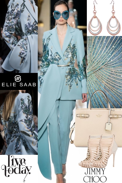 Elie Saab 2019 Haute Couture Collection!- combinação de moda