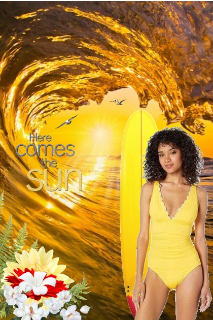 Here Comes The Golden Sun!- Fashion set