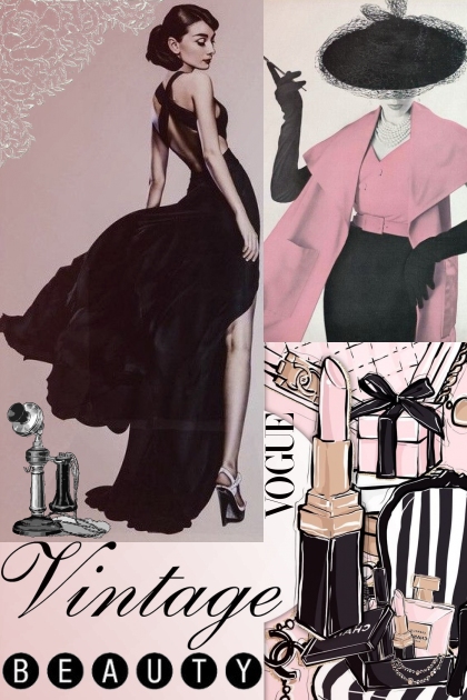 Vintage Audrey Hepburn Style!- Modekombination