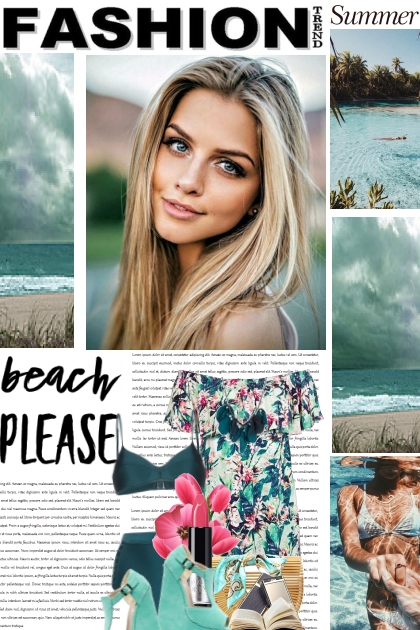 beach PLEASE- Fashion set