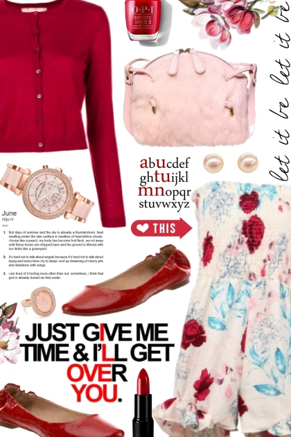 just give me time & i'll get over it- Combinaciónde moda