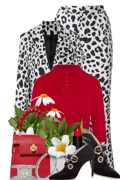 Leopard with a Splash of Color- Combinaciónde moda