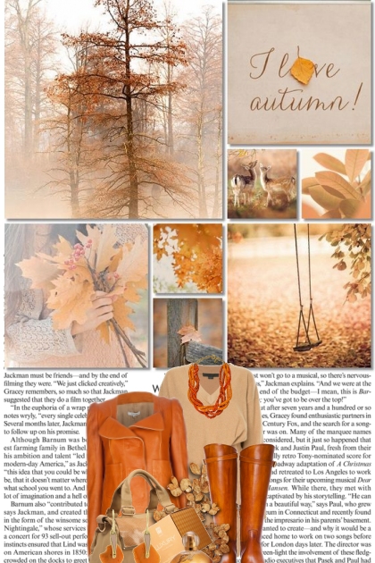 I Love Autumn- Модное сочетание