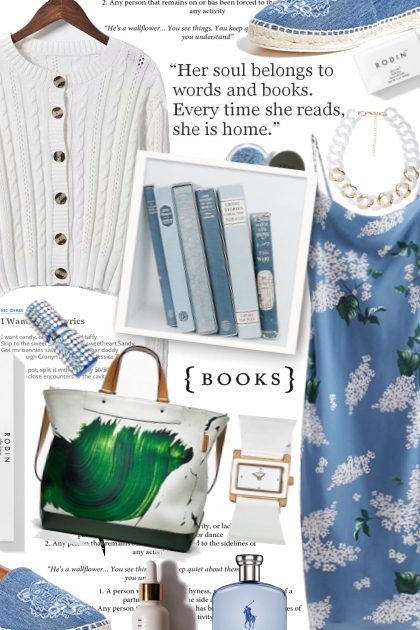 Her soul belongs to words and books- Fashion set