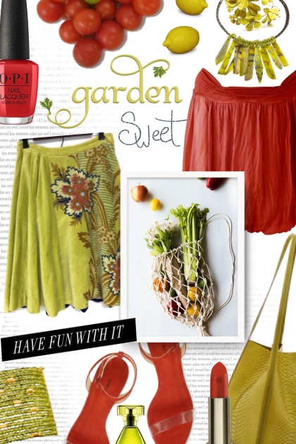 Garden Sweet- Combinaciónde moda