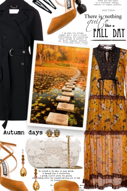 There is nothing quite like a fall day- Fashion set