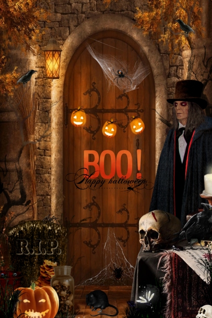Boo! Happy Halloween- Kreacja