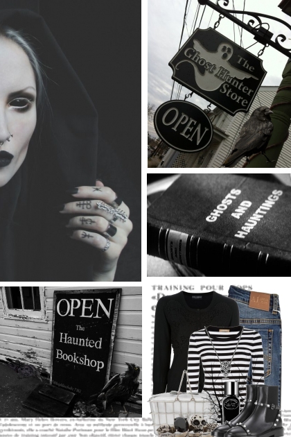 The Haunted Bookshop- Модное сочетание
