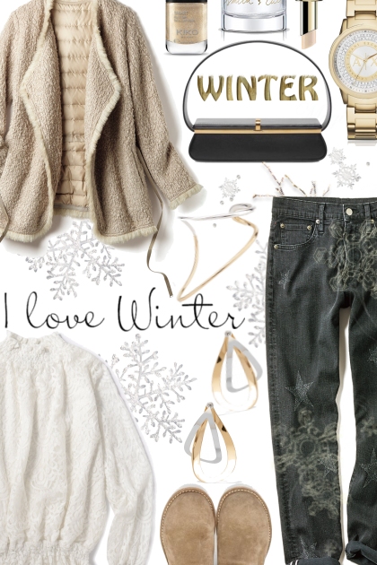 i love winter- Fashion set