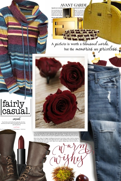 fairly casual warm wishes- Combinazione di moda