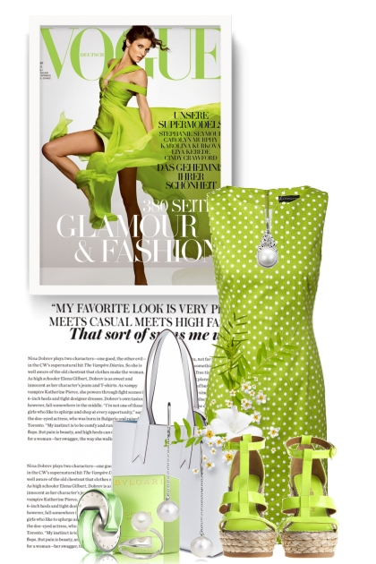 Vogue GREEN- Modna kombinacija