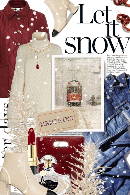 Let It Snow....Winter Memories- Fashion set