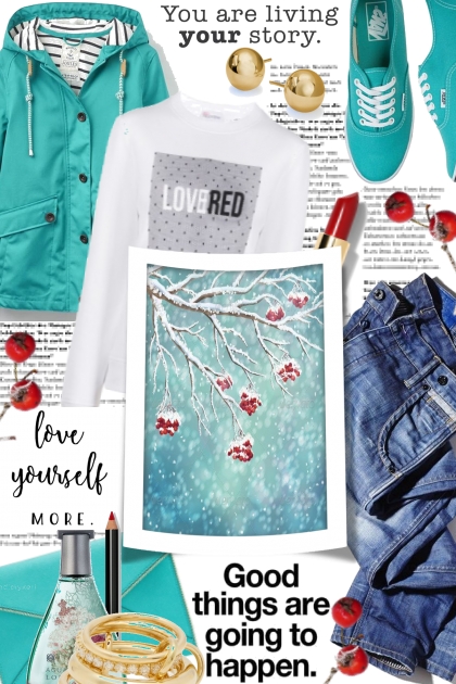 You are living your story so love yourself more- Fashion set
