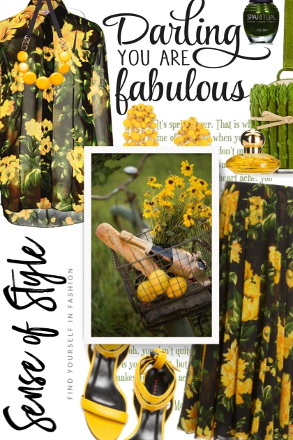 Darling you are fabulous- Combinazione di moda