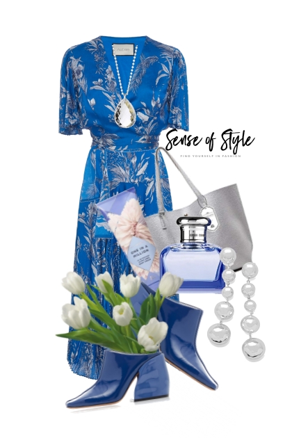 Sense of Style in Blue- Modna kombinacija