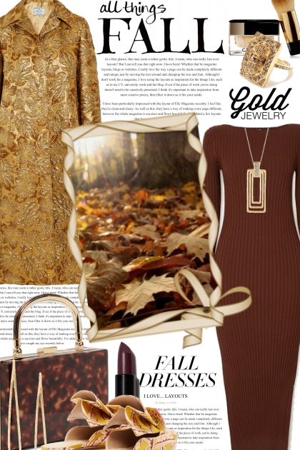 i love all things fall- Fashion set