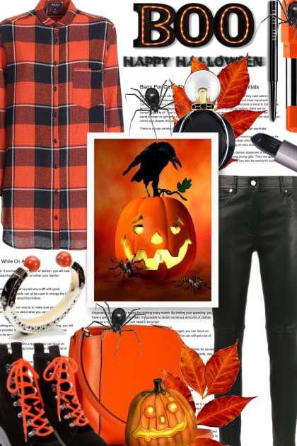 Boo Happy Halloween- Combinaciónde moda
