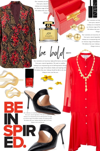 Be Inspired....Be Bold- Fashion set
