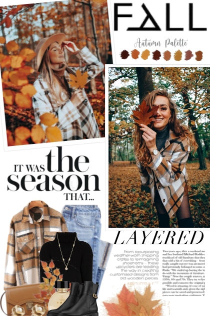 Fall, the season to layer- combinação de moda