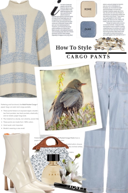 How To Style Cargo Pants- combinação de moda