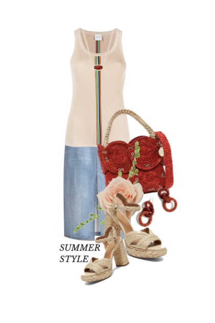 Summer Style and Comfort- Modekombination