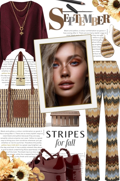 September Stripes- Модное сочетание