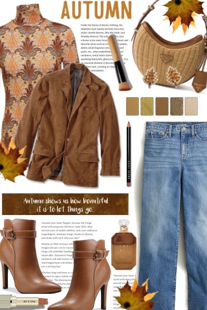 Autumn Shows Us How Beautiful It Is To Let Go- Combinaciónde moda