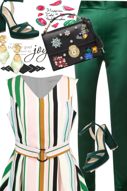 Green- Fashion set