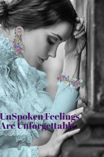 Unspoken Feelings....♥- Модное сочетание