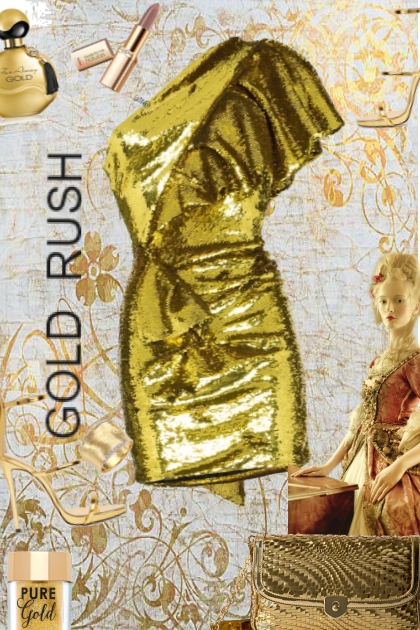 GOLD RUSH- Combinazione di moda