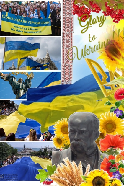 August 24 Independence Day of Ukraine- Modekombination