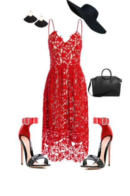 Red - Combinazione di moda