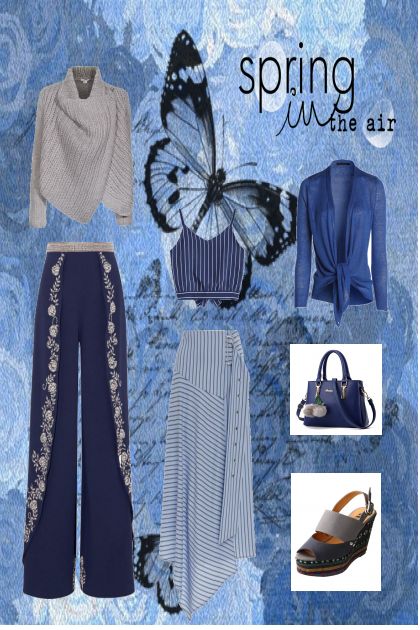 Springin' The Blues- Fashion set